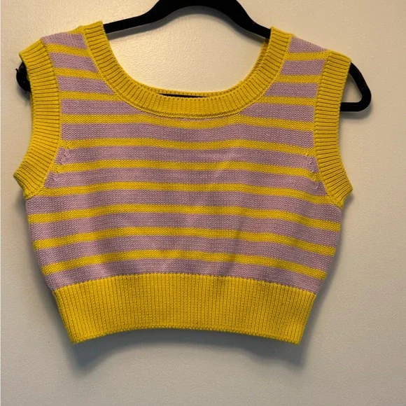 Hammies Knit Crop Top NWOT - Picture 3 of 6